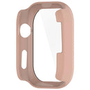 For Huawei Watch D2 Case Hard PC All Around Watch Cover with Tempered Glass Film - Pink - 5