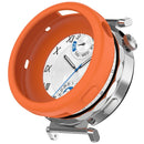 For Huawei Watch GT 5 Pro 42mm Case Soft Silicone Protective Frame Cover - Orange - 1