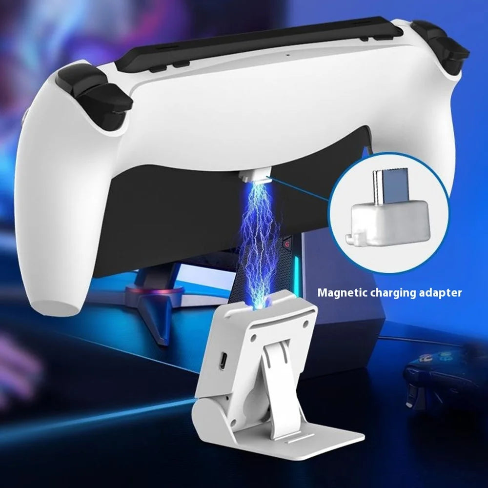IPEGA PG-P5P19 For Sony PS5 Portal Charging Stand Foldable Charger Dock with Magnetic Connector - 6