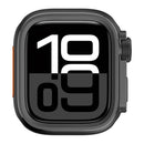 For Apple Watch 11 / 10 46mm Protective Cover Instant Transformation Ultra Alloy Metal Conversion Case - Black - 6