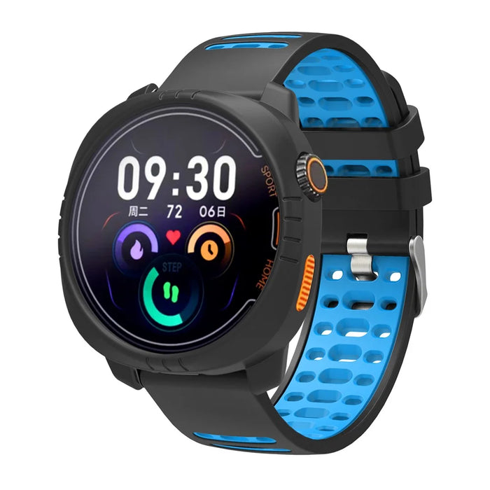 Silicone Cover for Keep Watch Pilot 1 Smart Watch Protective Case Shockproof Lightweight - Black - 3