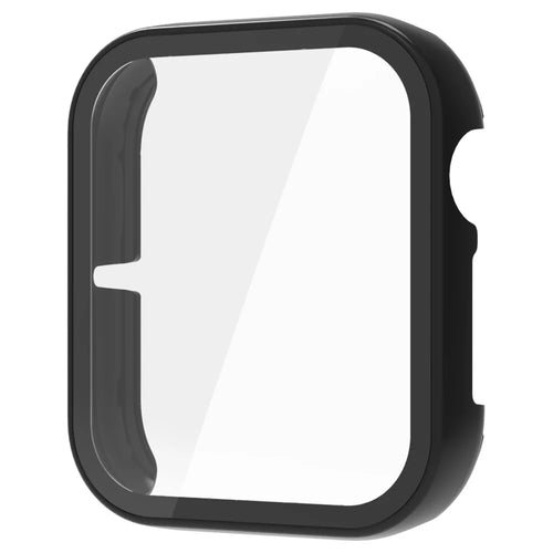 For Honor Watch 5 Anti-Scratch Hard PC Watch Case with Built-In Tempered Glass Film - Black - 1