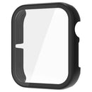 For Honor Watch 5 Anti-Scratch Hard PC Watch Case with Built-In Tempered Glass Film - Black - 1