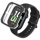For Honor Watch 5 Anti-Scratch Hard PC Watch Case with Built-In Tempered Glass Film - Black - 2