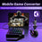 GAMWING M9 5-in-1 Wired + Bluetooth-compatible Dual Mode Mobile Game Converter with Keyboard and Mouse Set - 3