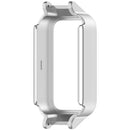 For Xiaomi Smart Band 9 Active / Redmi Band 3 Watch Case Semi-Enclosed Hollow PC Cover - Matte Silver - 3