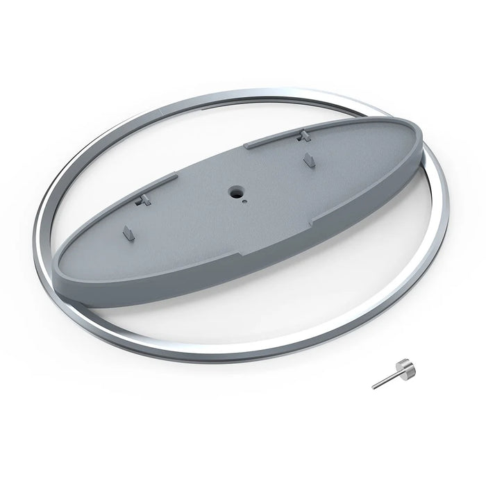 JYS JYS-P5216 Vertical Stand for Sony PlayStation 5 Pro / Playstation 5 / PS5 Slim Game Console Round Base - Grey - 1