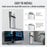JYS JYS-P5216 Vertical Stand for Sony PlayStation 5 Pro / Playstation 5 / PS5 Slim Game Console Round Base - Grey - 6