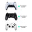 2Pcs Silicone Thumb Stick Grips for Sony PlayStation 5 / 4 / 8BitDo Ultimate Controller Anti-Slip Thumb Caps - Purple - 3