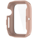 For Honor Watch 5 Case Hard PC All-Around Watch Cover with Tempered Glass Film - Pink - 3