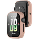 For Honor Watch 5 Case Hard PC All-Around Watch Cover with Tempered Glass Film - Pink - 6