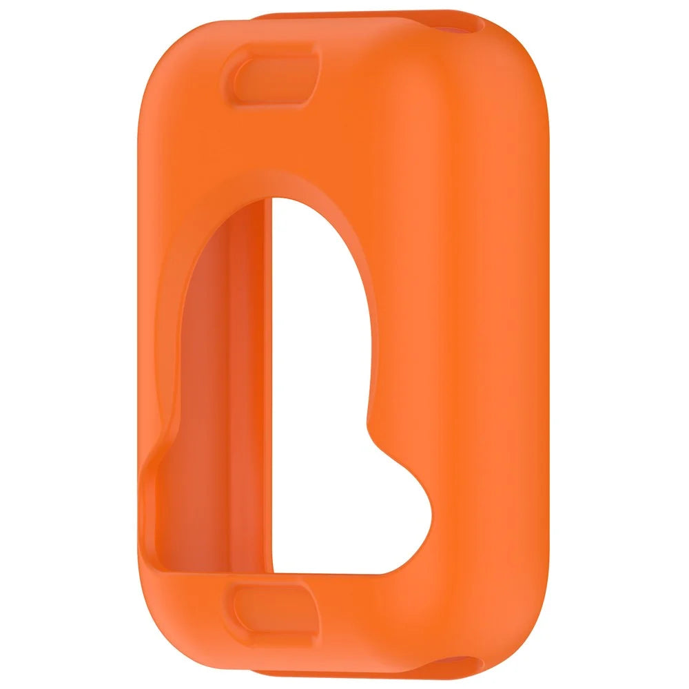 For Xiaomi Smart Band 10 Pro / 9 Pro Case Soft Silicone Protective Frame Cover - Orange - 5