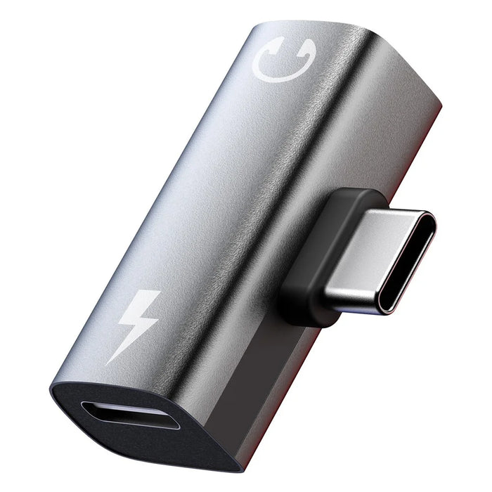 STARTRC GAMES USB-C Headphone Adapter Type-C to Type-C 3.5mm Audio Port Adapter - 1
