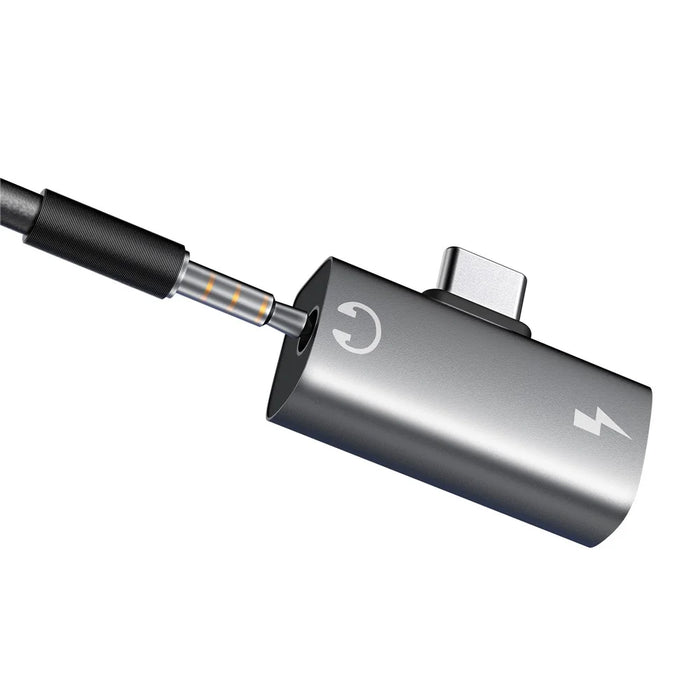 STARTRC GAMES USB-C Headphone Adapter Type-C to Type-C 3.5mm Audio Port Adapter - 2