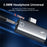 STARTRC GAMES USB-C Headphone Adapter Type-C to Type-C 3.5mm Audio Port Adapter - 7