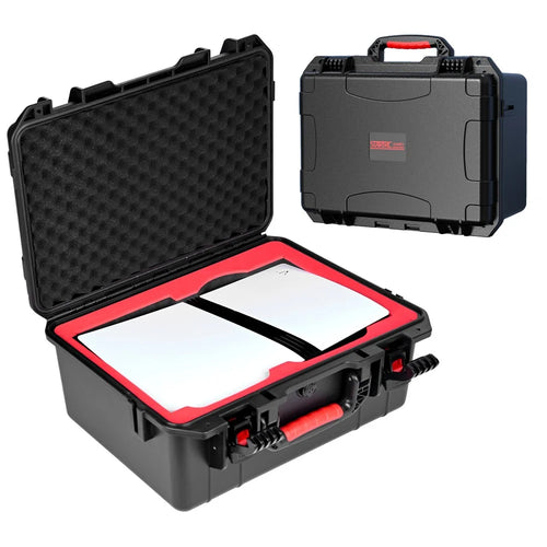 STARTRC GAMES For Sony PlayStation 5 Pro Console Waterproof Storage Case Organizer Portable Travel Carry Box - 1