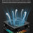 HBX-608 For Xbox Series X Cooling Fan Stand Dual Controller Charging RGB Light Base - 2