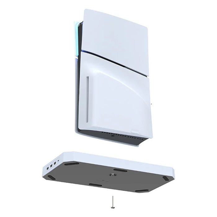 IPLAY HBP-584 For Sony PS5 Slim Digital / Disc Edition Cooling Stand Dual Controller Charging Station Headset Hanger - 6