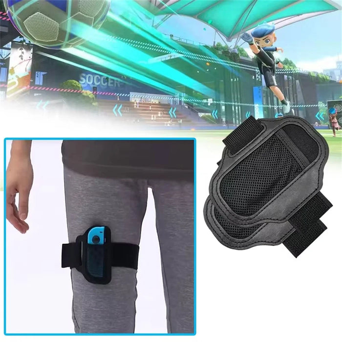 HBS-447 For Nintendo Switch Sports Control Set Joy-Con Wristband Tennis Racket Fitness Leg Strap Sword Game Accessories - 2