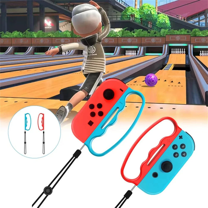 HBS-447 For Nintendo Switch Sports Control Set Joy-Con Wristband Tennis Racket Fitness Leg Strap Sword Game Accessories - 5