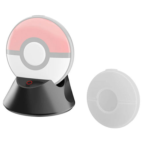 HBS-524 Charging Stand for Pokemon GO Plus + Anti-Slip Charger Dock with Silicone Cover - 1