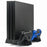 IPLAY HBP-149A Storage Stand for PS4 Pro  /  PS4 Slim  /  PS4 Cooling Fan Charging Station - 2