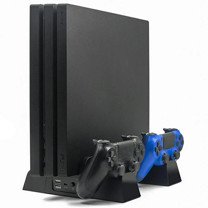 IPLAY HBP-149A Storage Stand for PS4 Pro  /  PS4 Slim  /  PS4 Cooling Fan Charging Station - 2