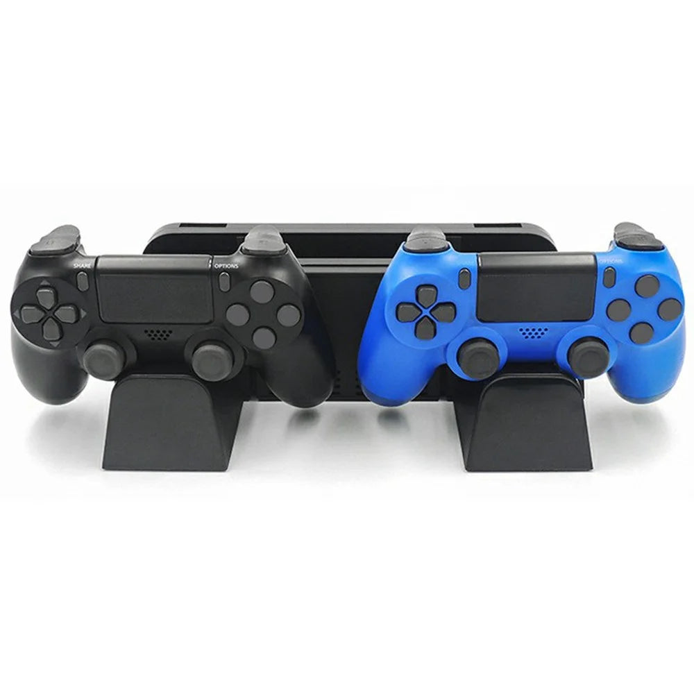 IPLAY HBP-149A Storage Stand for PS4 Pro  /  PS4 Slim  /  PS4 Cooling Fan Charging Station - 4