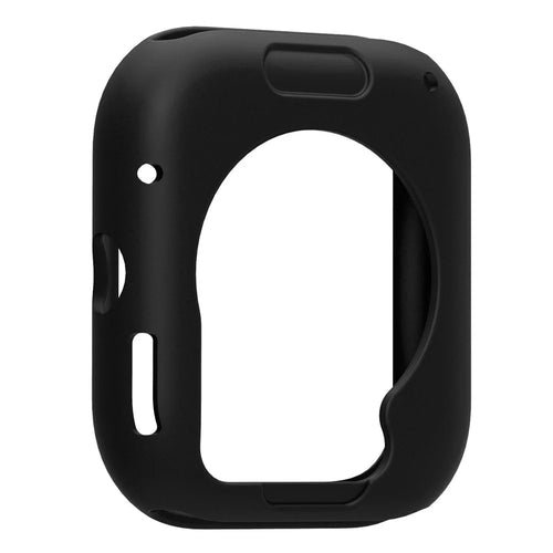 For vivo iQOO Watch GT  /  Watch GT Watch Case Soft Silicone Hollow Watch Frame Cover - Black - 1