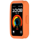 For Huawei Band 9 / Band 8 Watch Case Soft Silicone Hollow Watch Frame Cover - Orange - 3