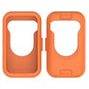 For Huawei Band 9 / Band 8 Watch Case Soft Silicone Hollow Watch Frame Cover - Orange - 6