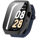 For Mibro Watch T2 PC Tempered Glass Integrated Watch Case Full Coverage Protector - Black - 1