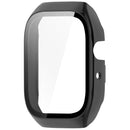 For Mibro Watch T2 PC Tempered Glass Integrated Watch Case Full Coverage Protector - Black - 4