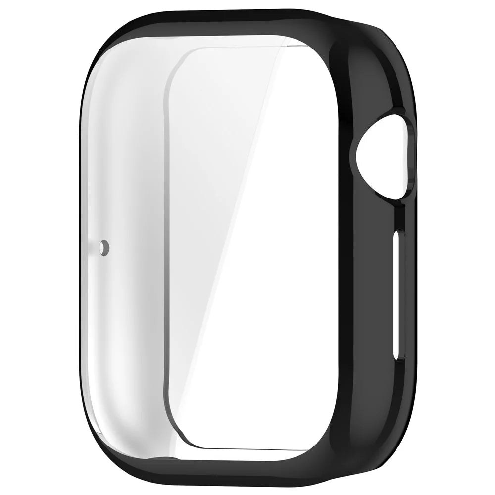 For Honor Watch 5 Electroplating TPU Protective Cover Watch Case with Screen Film - Black - 4