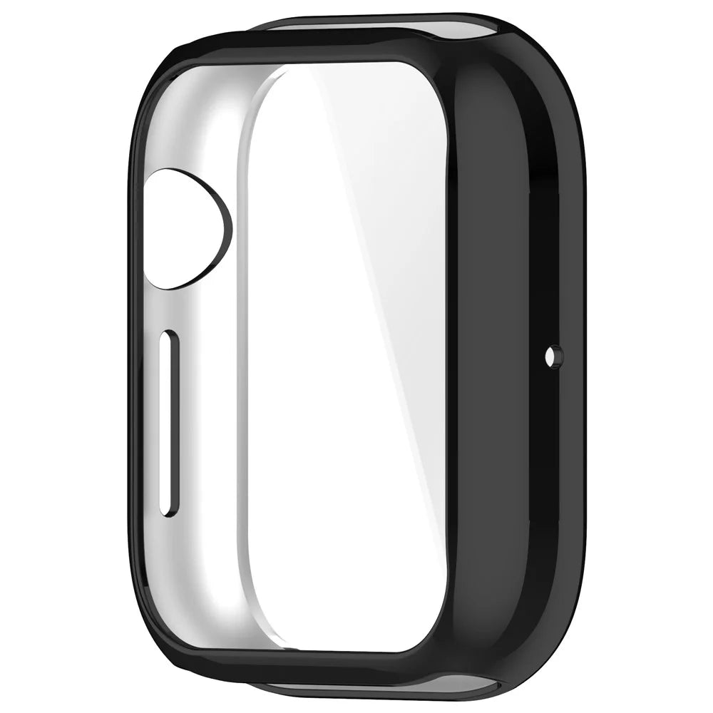 For Honor Watch 5 Electroplating TPU Protective Cover Watch Case with Screen Film - Black - 5