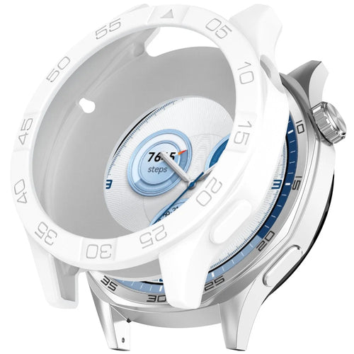 Watch Case for Huawei Watch GT 5 Pro 46mm / GT 5 46mm / GT 4 46mm Soft Silicone Protective Cover - White - 1