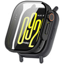 For Xiaomi Redmi Watch 5 Lite PC Tempered Glass Integrated Watch Case Full Coverage Protector - Black - 1