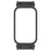 For Xiaomi Smart Band 9 Active / Redmi Band 3 Watch Case Metal Frame Protective Cover - Black - 1