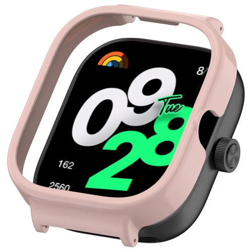 Watch Case For Xiaomi Redmi Watch 5 eSIM  /  Watch 5  /  Watch 4 Semi-Enclosed PC Protective Cover - Pink - 1