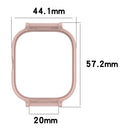 Watch Case For Xiaomi Redmi Watch 5 eSIM  /  Watch 5  /  Watch 4 Semi-Enclosed PC Protective Cover - Pink - 7
