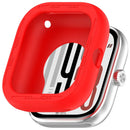 Watch Case For Xiaomi Redmi Watch 5 eSIM  /  Watch 5  /  Watch 4 Soft Silicone Protective Cover - Red - 1