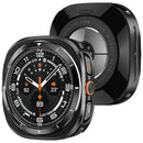 For Samsung Galaxy Watch Ultra (2025) 47mm / Ultra 47mm Protective Case Aluminum Alloy PC Watch Bumper Cover - Black White - 5