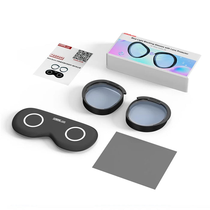 STARTRC GAMES For Meta Quest 3S Anti Blue Light Lens Anti Scratch Ring VR Glasses Lens - 6