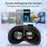 STARTRC GAMES For Meta Quest 3S VR Face Mask Magnetic Cooling Fan Leather  /  Lycra Foam Pad Breathable Face Cover - 7