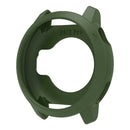 For Coros Pace Pro Watch Case Soft Silicone Hollow Watch Frame Cover - Dark Green - 1