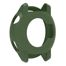 For Coros Pace Pro Watch Case Soft Silicone Hollow Watch Frame Cover - Dark Green - 2