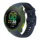 For Coros Pace Pro Watch Case Soft Silicone Hollow Watch Frame Cover - Dark Green - 4
