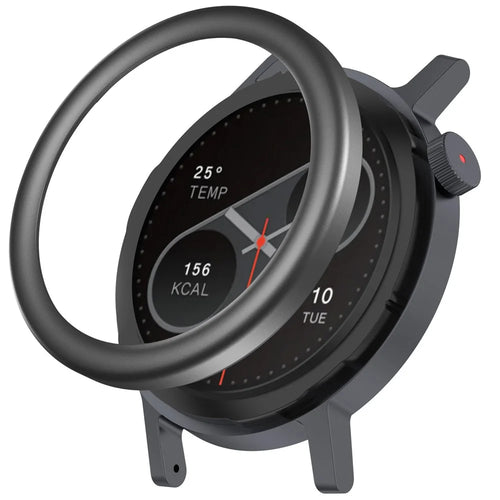 For Nothing CMF Watch Pro 2 Metal Watch Bezel Round Arc Design Smartwatch Ring - Grey - 1