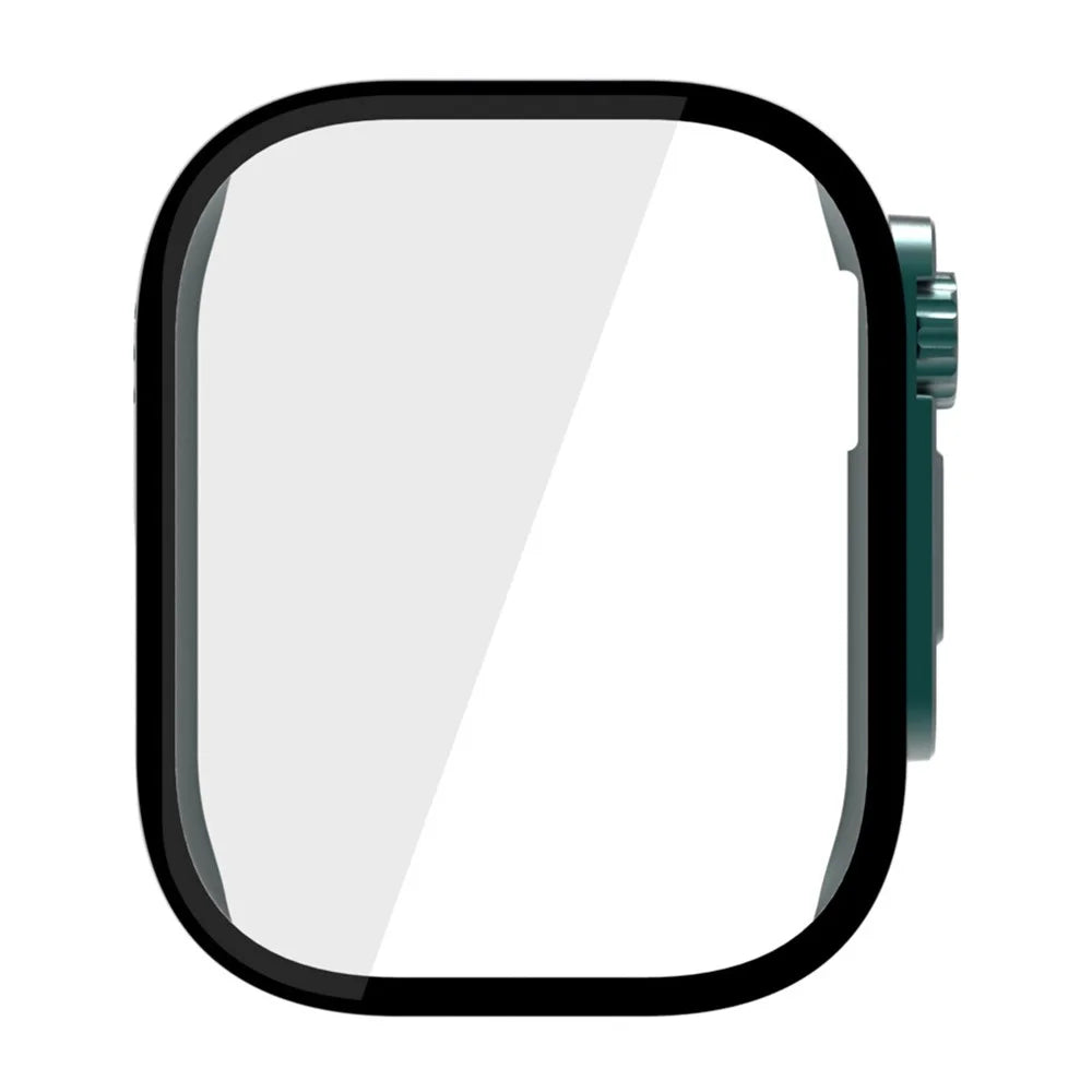 For Xiaomi Redmi Watch 5 Active PC Frame Watch Case with Tempered Glass Screen Film - Green - 3