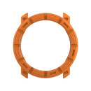 For Polar Vantage M3 TPU Case Hollow Half Wrapped Watch Frame Cover - Orange - 3